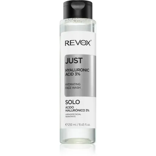 Revox B77 Just Hyaluronic Acid 3% hydratační čisticí gel na obličej 250 ml