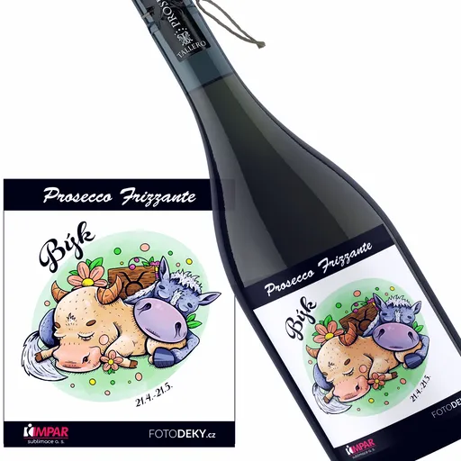 Víno Koňská znamení – býk (Druh Vína: Prosecco)