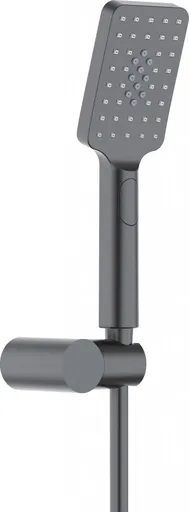 DEANTE Sprchová sada Alpinia titanová, s pevnou konzolou NGA_D41K