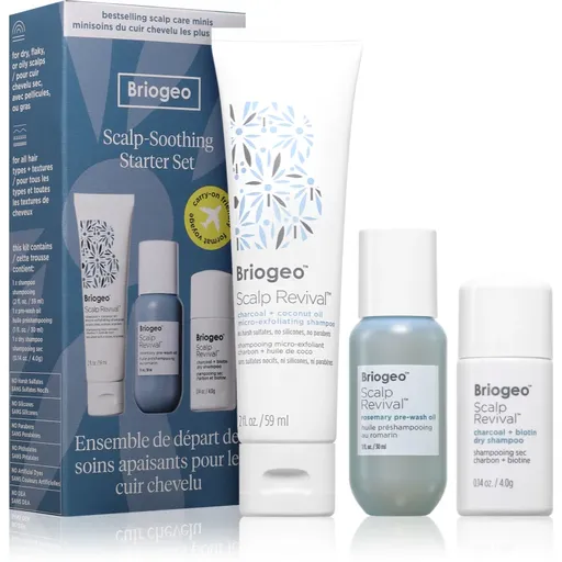 Briogeo Scalp-Soothing Starter Set dárková sada na vlasy pro ženy
