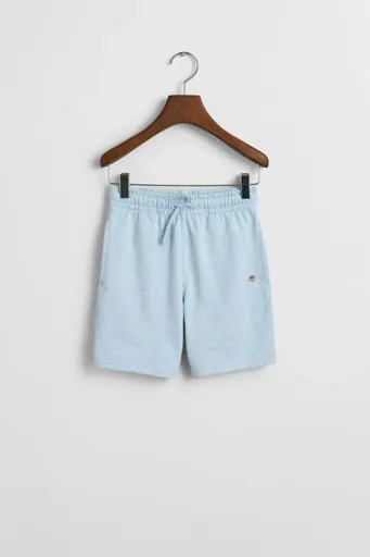 TEPLÁKOVÉ ŠORTKY GANT SHIELD COTTON SLUB SHORTS CALMING BLUE