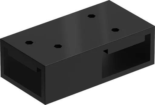 MEXEN Spojka stabilizačních vzpěr pro sprchové zástěny Kioto černá 800-09-70