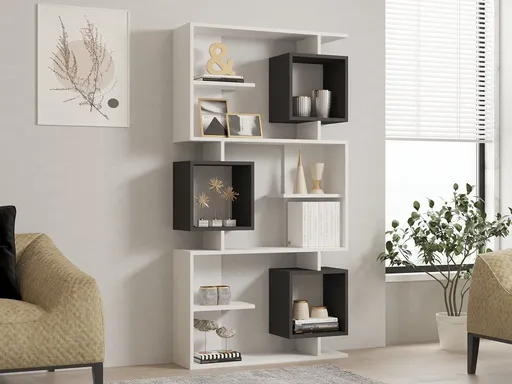 Knihovna Icardi - White, Anthracite