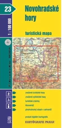 1:100T (23)-Novohradské hory (turistická mapa)