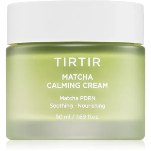 TIRTIR Matcha Calming Cream výživný zklidňující krém pro obnovu kožní bariéry 50 ml