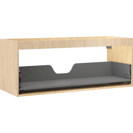 MEXEN Box-A skříňka pro umyvadlo 120, 1 šuplík, dub 91AX0-1200-470-1-81