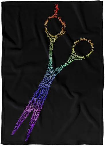 Deka Kadeřnice – nůžky (Podšití beránkem: NE)