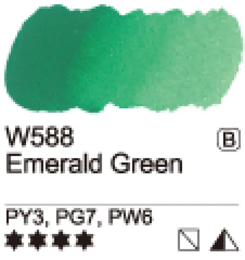 Akvarelová barva Mijello 15ml – 588 Emerald Green