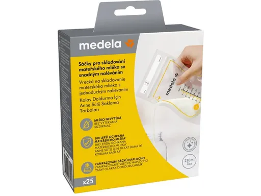 MEDELA Sáčky na skladování mateřského mléka Easy Pour - 25ks