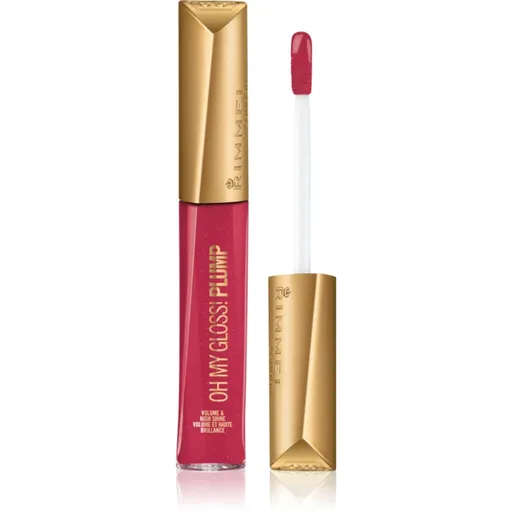 Rimmel Oh My Gloss! Plump lesk na rty odstín Raspberry Sundae 6.5 ml
