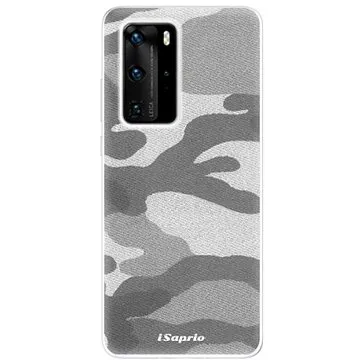 iSaprio Gray Camuflage 02 pro Huawei P40 Pro (graycam02-TPU3_P40pro)