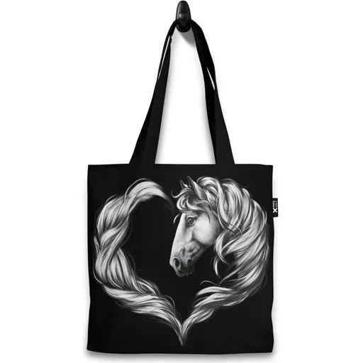 Taška Horse heart white