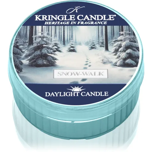 Kringle Candle Snow-Walk čajová svíčka 42 g
