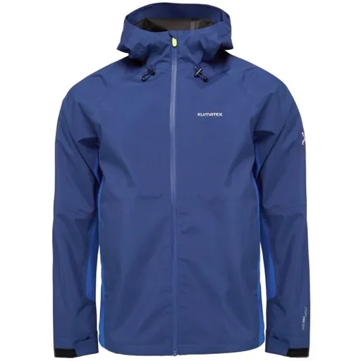 Klimatex ANGOTTI WATERPROOF Pánská nepromokavá bunda s membránou, modrá, velikost