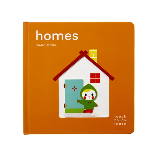 Domy - hmatová knížka TouchThinkLearn