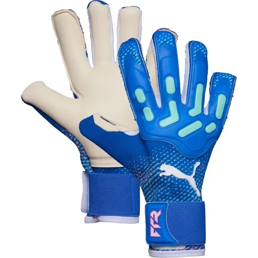 Puma FUTURE PRO HYBRID Pánské brankářské rukavice, modrá, velikost
