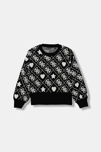 Dětský svetr s příměsí vlny Guess