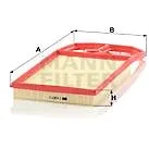 MANN-FILTER C4287/2 pro vozy SEAT;SKODA;VW (C4287/2)