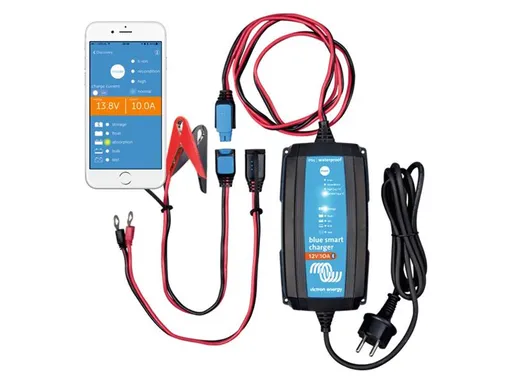 Chytrá nabíječka baterií BlueSmart 24V/8A IP65+DC konektor