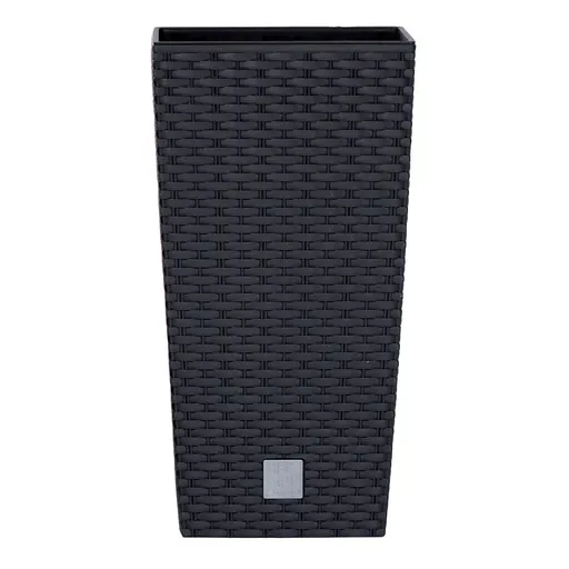 Prosperplast Obal RATO SQUARE antracit 17x17x32,4 cm, S