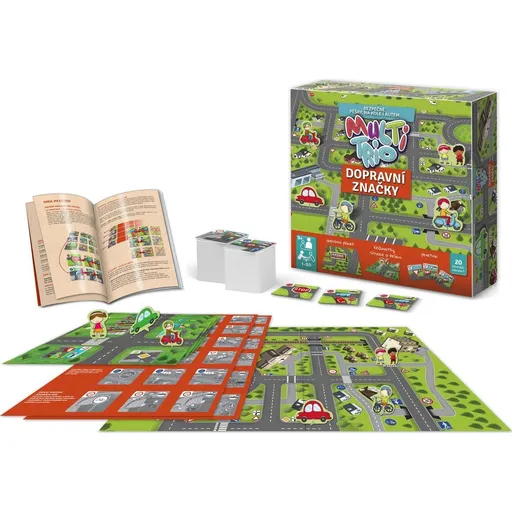 Multitrio Dopravní značky soubor dětských vzdělávacích her