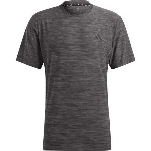 adidas TRAIN ESSENTIALS TEE Pánské sportovní tričko, černá, velikost