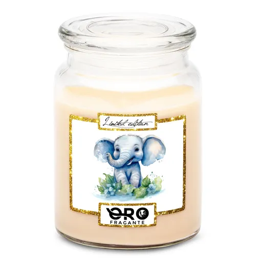 Svíčka Slůně (Vůně svíčky: Vanilka)