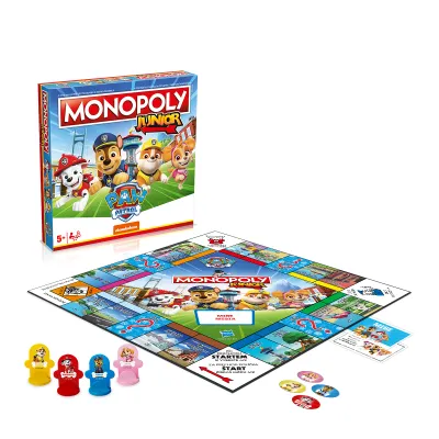 Společenská hra Monopoly Junior Tlapkova Patrola
