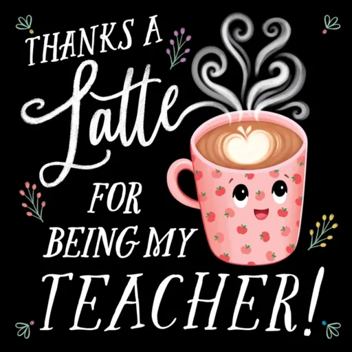 Thanks a Latte for Being My Teacher! - Rose Rossner