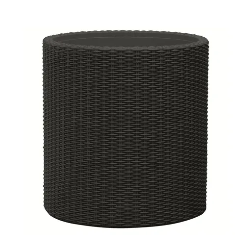 Keter květináč Cylinder L 39 l, antracitová