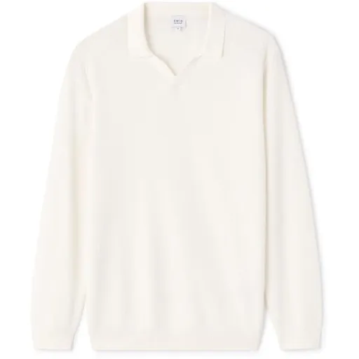 CELIO LEBIREQUIN Pánský pletený svetr, béžová, velikost