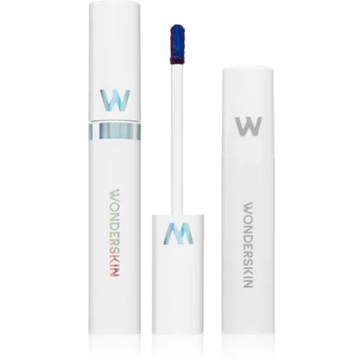 WONDERSKIN Wonder Blading Lip Stain Kit slupovací rtěnka + aktivátor odstín First Kiss 4 ml