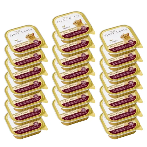 Akinu FIRST CLASS Drůbeží paštika pro kočky 21 x 100 g