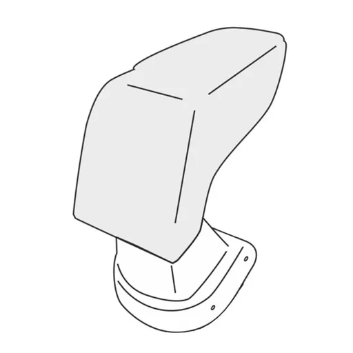 Loketní opěrka Hyundai i20 2008-2014 (pouze adaptér)