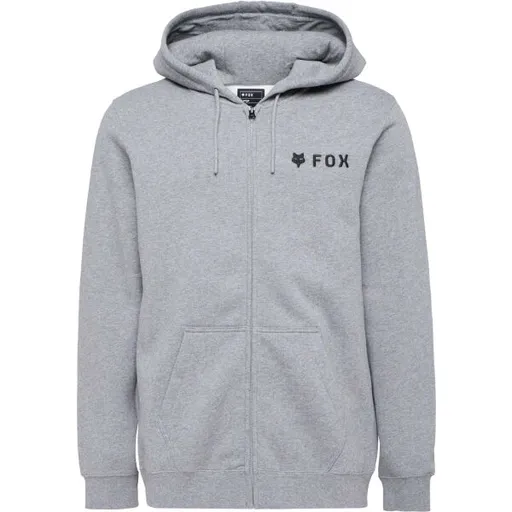 Fox FLEECE ZIP Pánská mikina, šedá, velikost