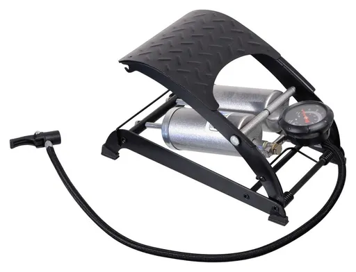 Compass Hustilka nožní s manometrem dvoupístová - TÜV/GS