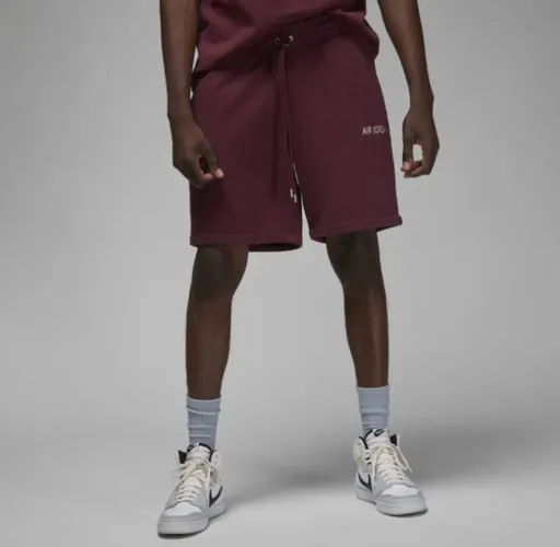 Jordan wordmark fleece short xs