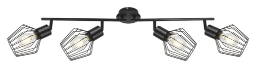 Rabalux bodové svítidlo Belano E27 4x MAX 40W černá 3537