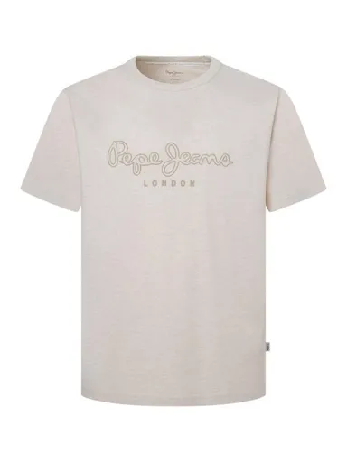 Pepe Jeans pánské krémové tričko PM509648803 L