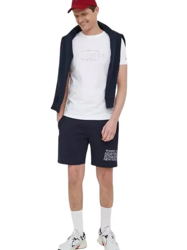 Tommy Hilfiger pánské tmavě modré šortky MW0MW31360 XL