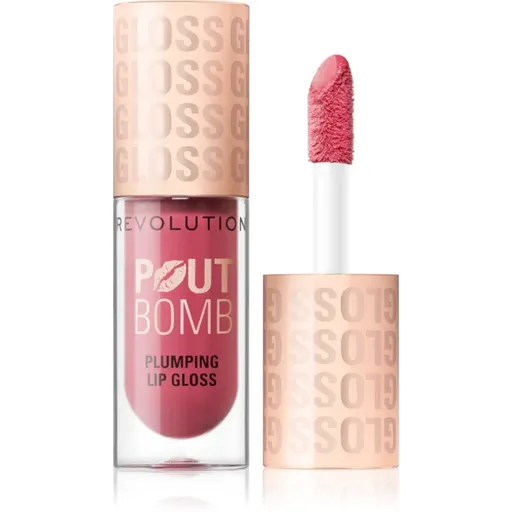 Makeup Revolution Pout Bomb lesk na rty se zvětšujícím efektem odstín 4.6 ml