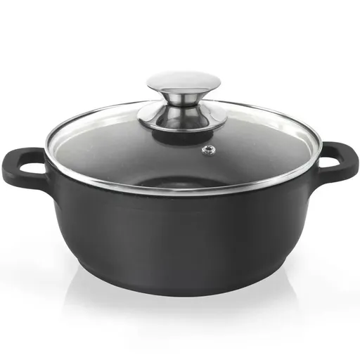 Orion Hrnec se skleněnou poklicí Grande, pr. 20 cm, 2,3 l