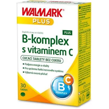 Walmark B-komplex PLUS s vitaminem C 30 tablet (8596024014304)