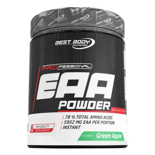 Best Body Professional EAA powder 450g - ovocný punč