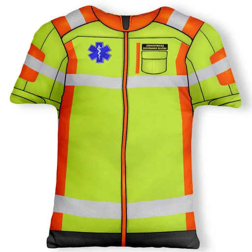 3D polštář Torzo – Záchranář