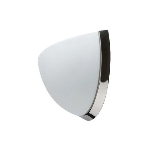 OSMONT NEL59955 NELA DL2 nástěnné skleněné svítidlo nerez leštěná / bílá IP43 4000 K 13W LED