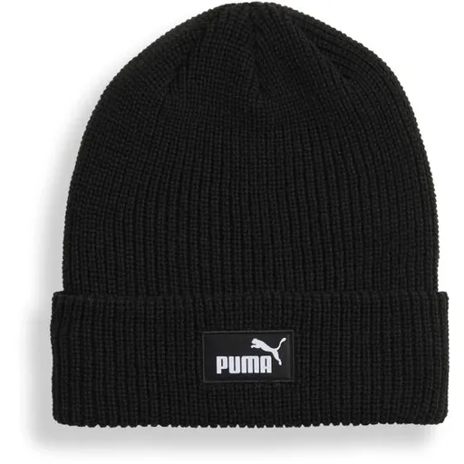 Puma ESSENTIALS HIGH CROWN BEANIE Zimni čepice, černá, velikost