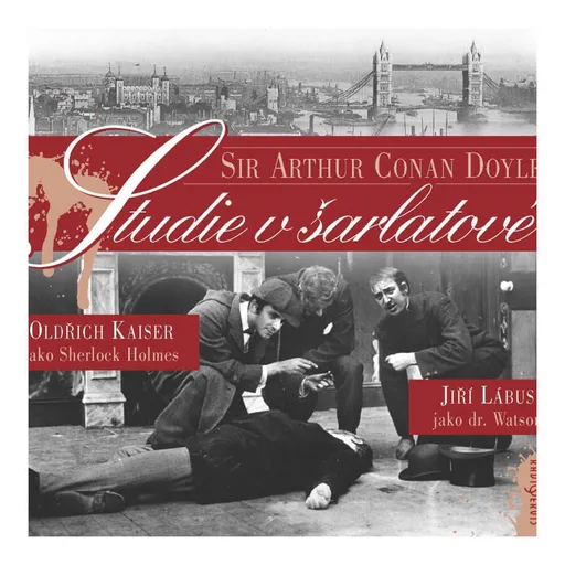 Studie v šarlatové (Kaiser-Lábus) (CD) - rozhlasová dramatizace