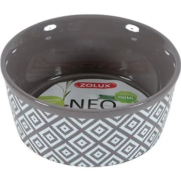 Zolux Miska NEO hnědá 250 ml (3336022066838)