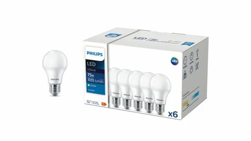 Philips CorePro LEDbulb ND 10-75W A60 E27 827 6ks
